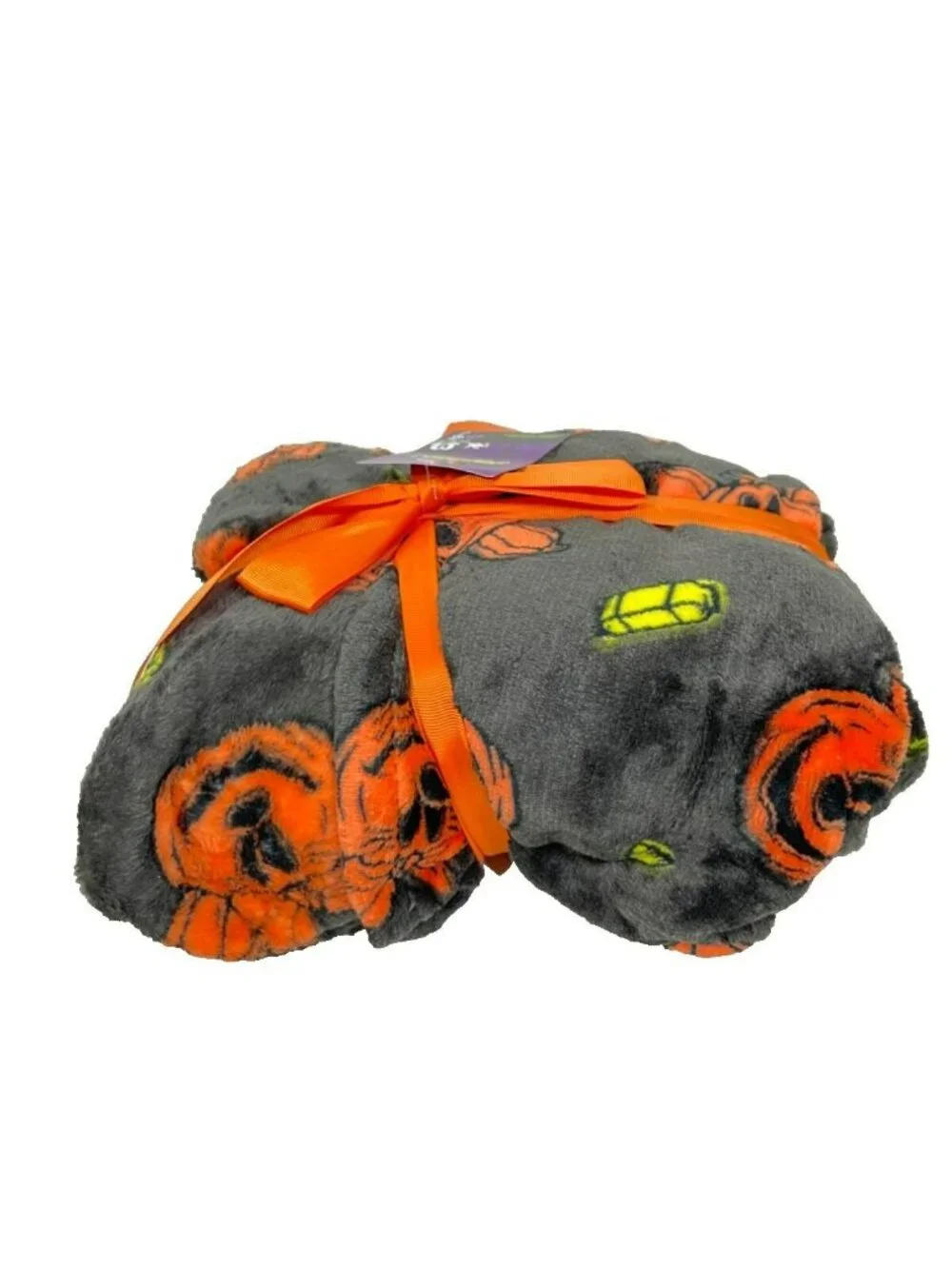 Disney Mickey & Minnie Halloween Plush Throw Blanket 50